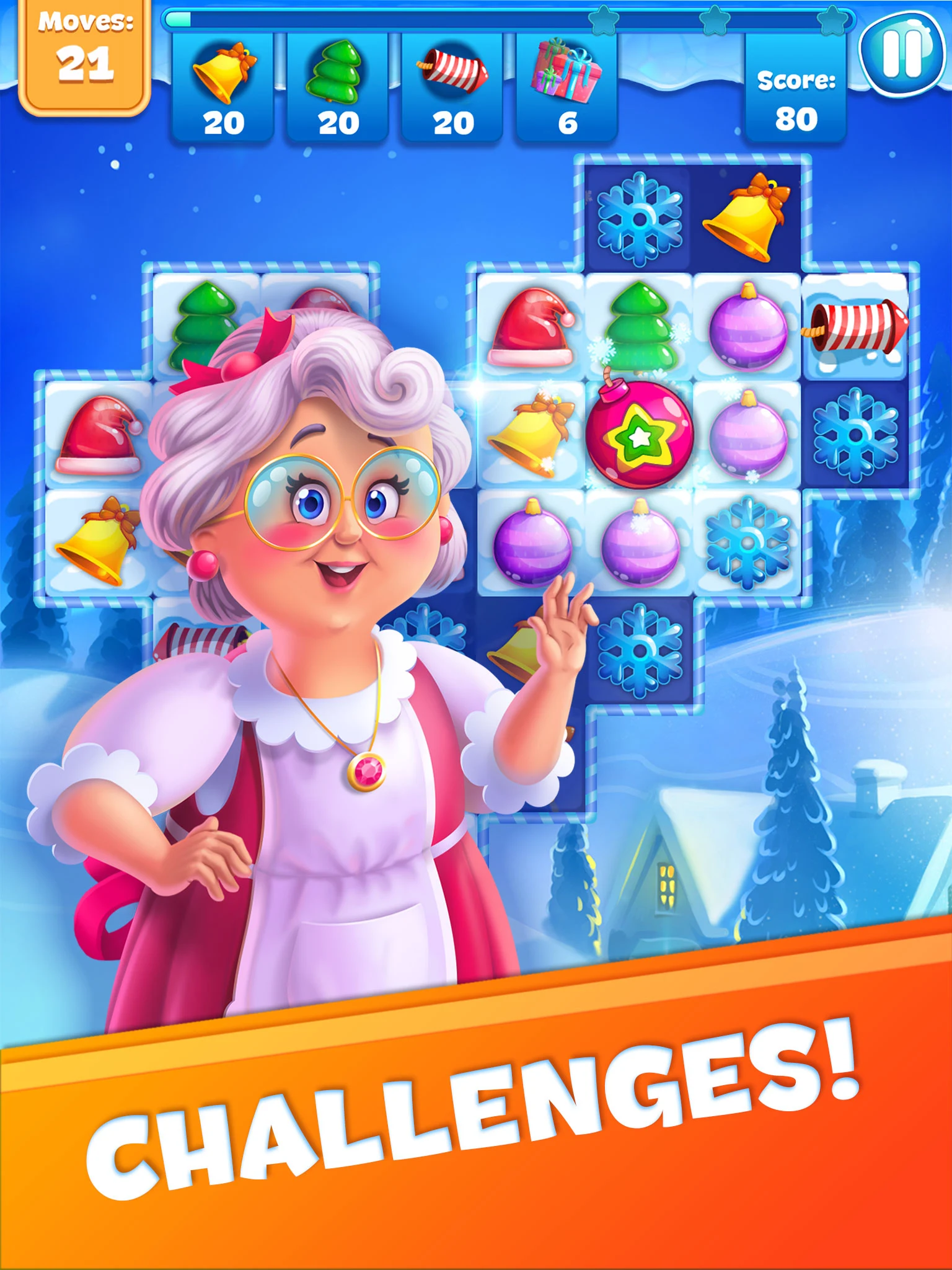 Christmas Sweeper 3 - Match 3 screenshot